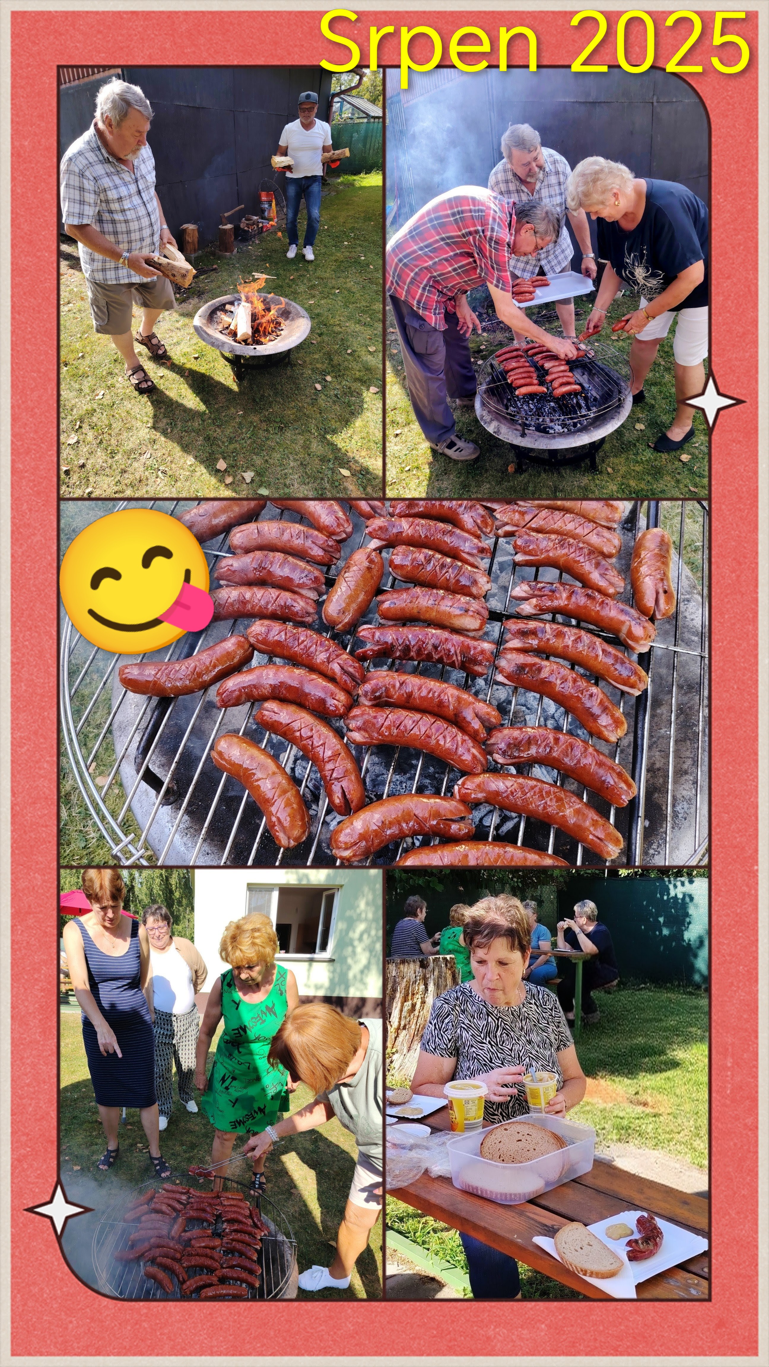 Srpen - Opékání 6